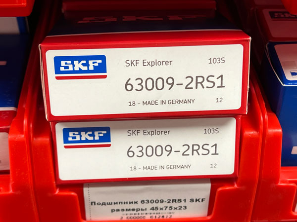 Подшипник 63009-2RS1 SKF (45x75x23)